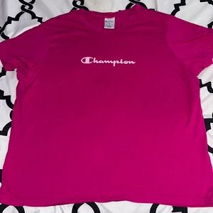 Champion Pink Short Sleeve T-Shirt